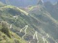 MachuPichu2005-00200-IncaTrail-Sun Gate View With Road