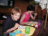Reunion2002CabinDinnerKidsTableMonicaAndy.jpg (456488 bytes)